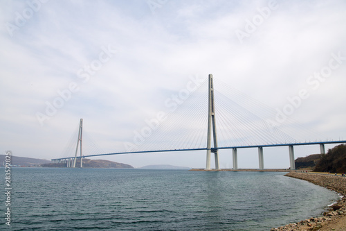  Vladivostok, Russia. Russian Bridge