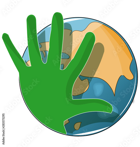 Logo préservons la planète