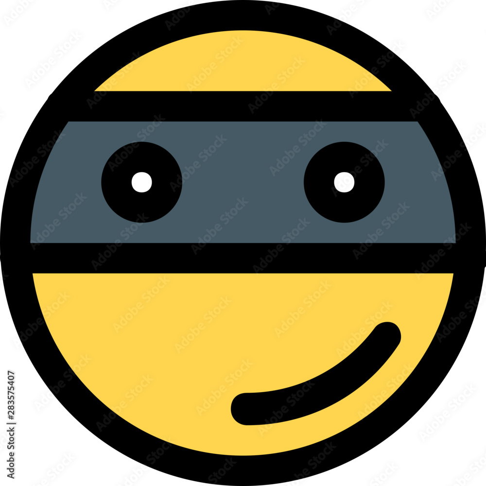 thief with eye covering ribbon patch emoji thief with eye covering ribbon patch emoji