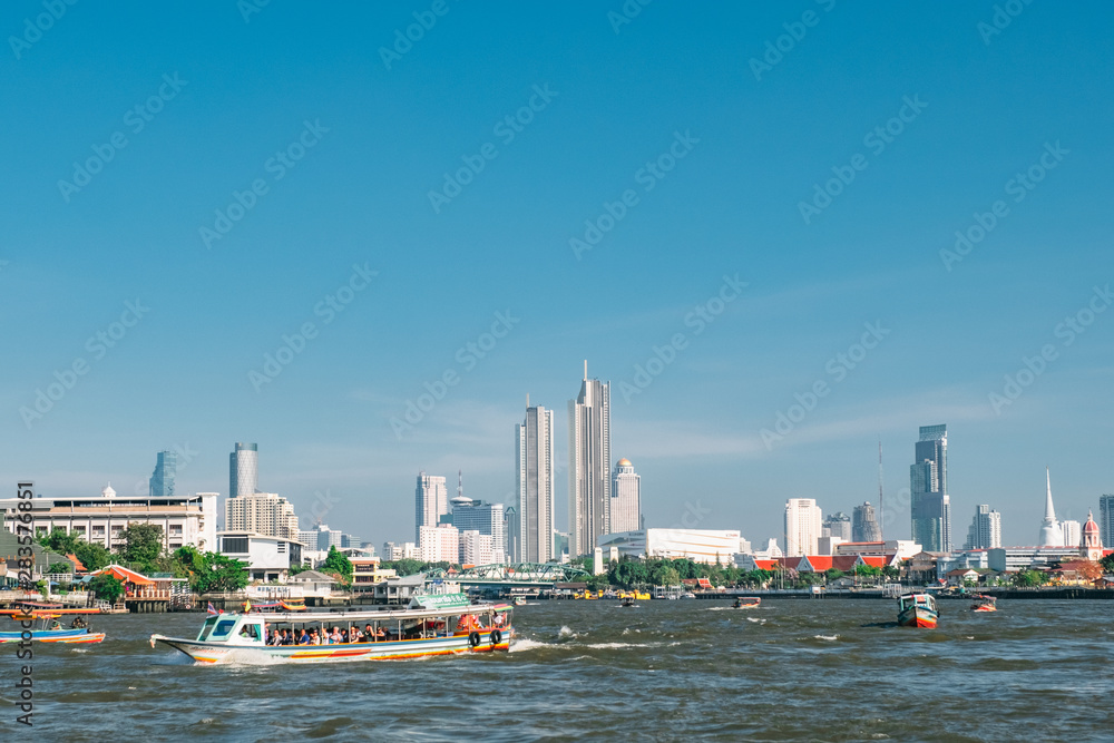 View along Chao Phraya river