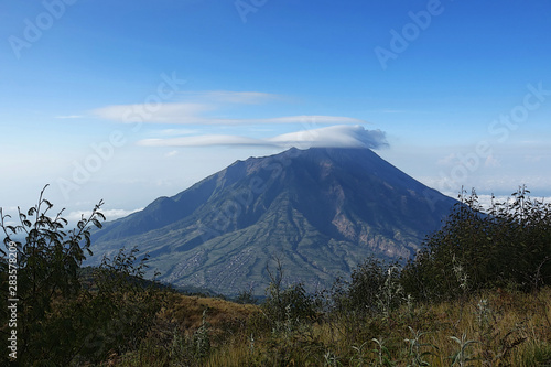 Volcan Merbabu sur l'île de Java