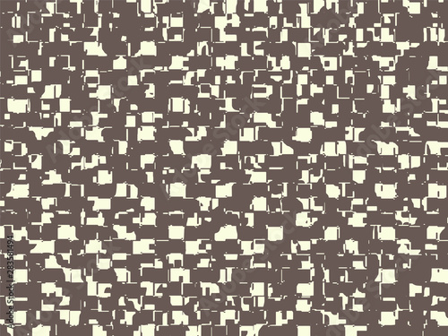 Abstract grunge vector background. Monochrome composition of irregular graphic elements.