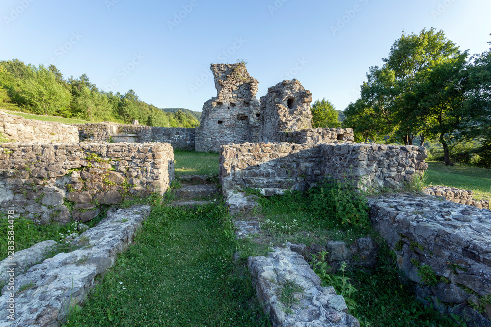 Monastery ruins near the village of Pilisszentlelek, Hungary.