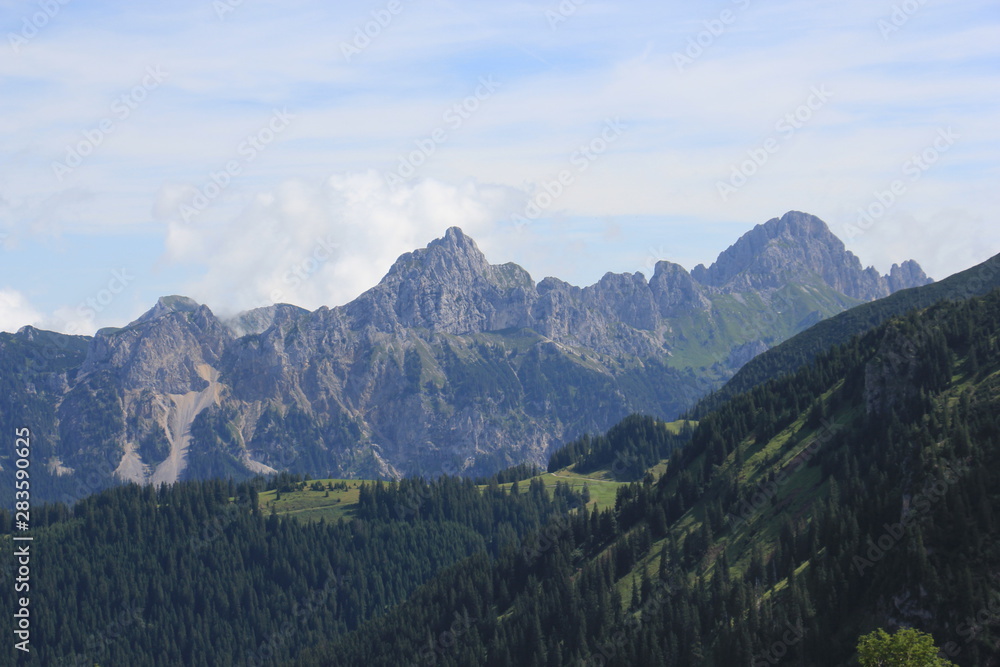 Berge im Tannheimer Tal