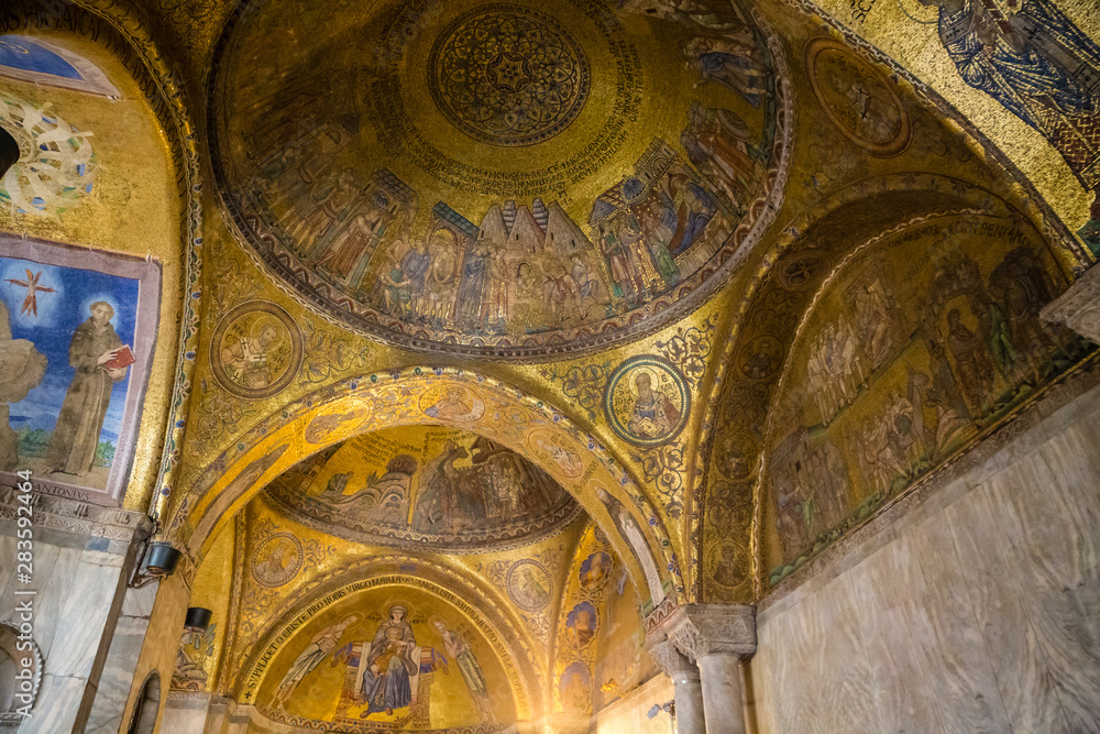 Interior Of St. Mark's Basilica - Venice, Italy