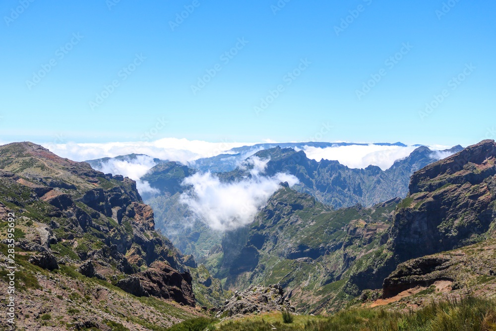 view of mountains