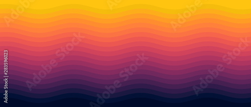 Colorful wave background. Vector illustration.