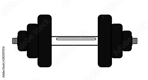 Fotografija dumbbell icon