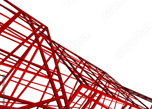 structure building construction. Industrial background