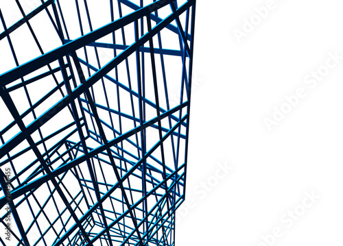 structure building construction. Industrial background