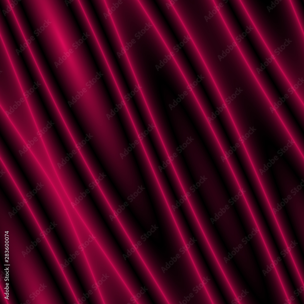 red abstract line on black background red abstract line on black background