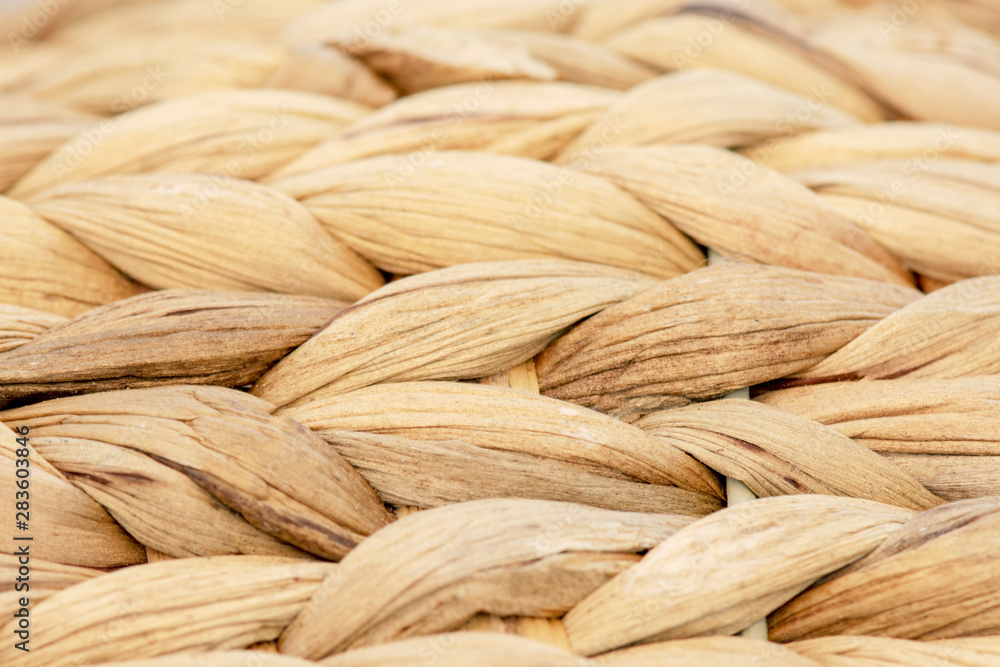 Pattern of woven dry ecological natural vines. Macro Pattern of woven dry ecological natural vines. Macro
