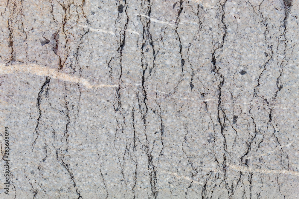 Old Weathered Cracked Natural Stone Texture