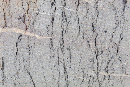 Old Weathered Cracked Natural Stone Texture