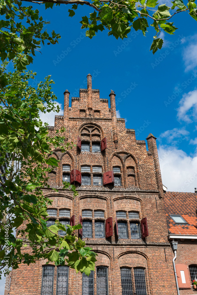 Historical building called Romerhuis in Venlo, The Netherlands