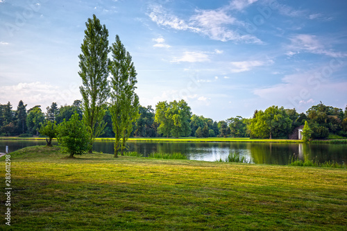 English park of Woerlitz.