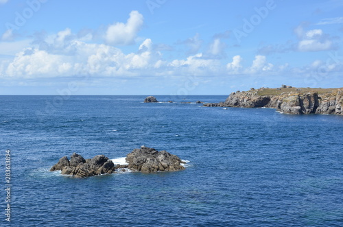 North coast of Ouessant island, Brittany, France