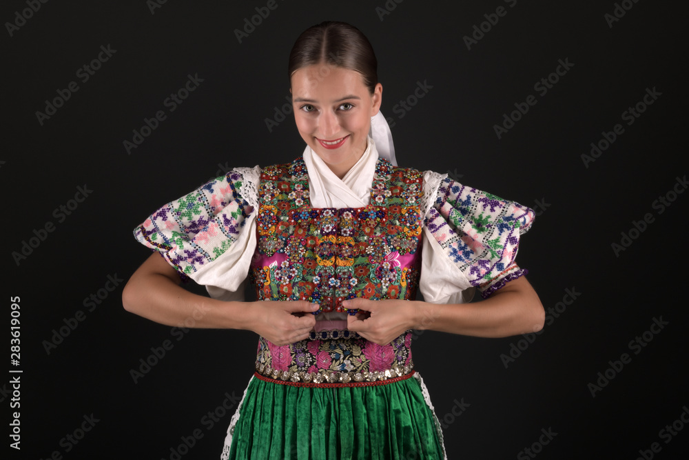Slovak folklore. Slovakian folklore girl. Slovak folklore. Slovakian folklore girl.