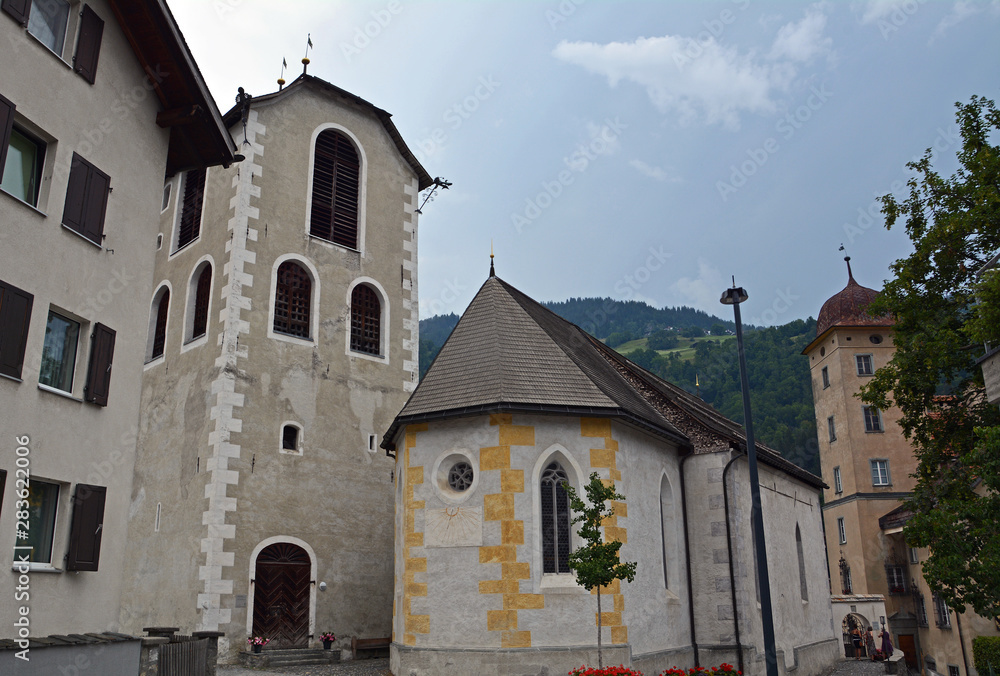 Ev. ref. Kirche von Ilanz / Glion
