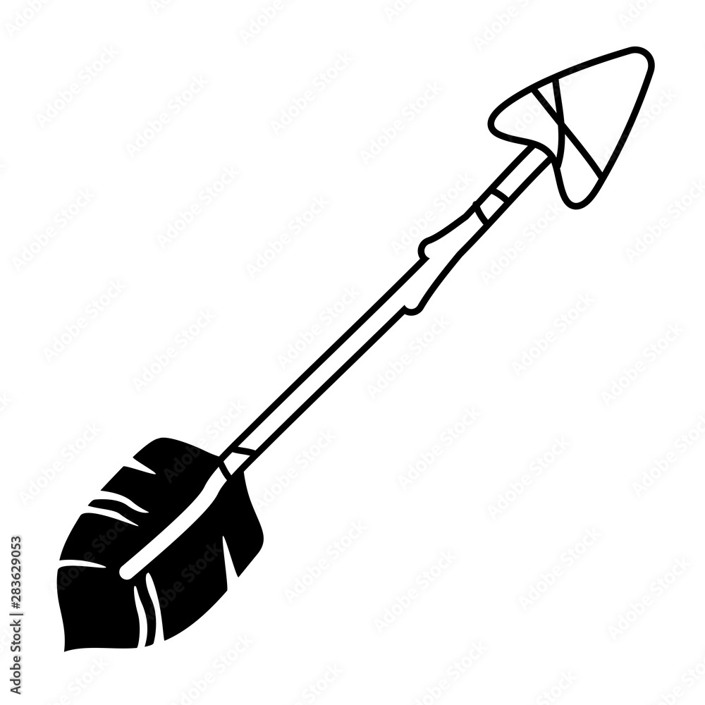 Isolated boho arrow vector design vector illustration Isolated boho arrow vector design vector illustration
