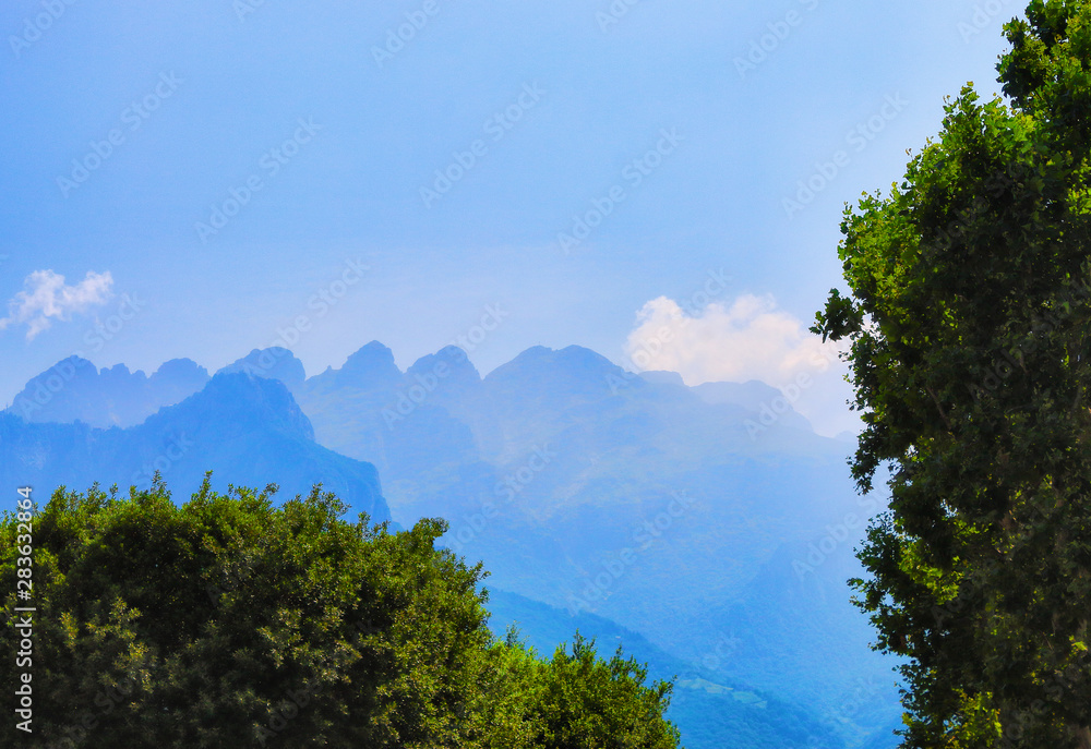 mountain view landscape