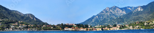 Lecco panorama. mountains and lake © arkela