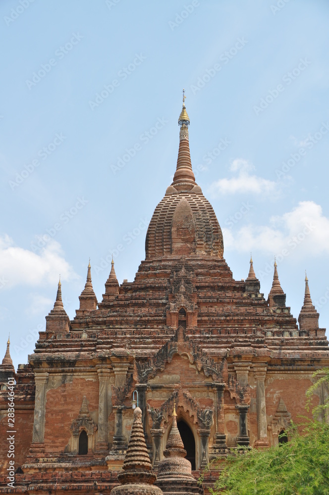 Old Bagan temple and ruins in Myanmar Old Bagan temple and ruins in Myanmar