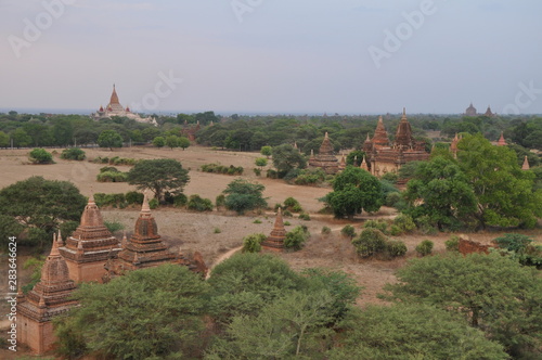 Old Bagan temple and ruins in Myanmar photo