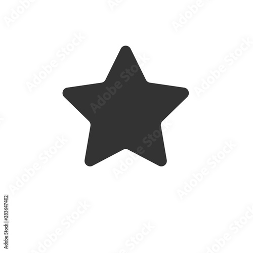 Star icon. design. symbol. vector. Illustrator. on white background