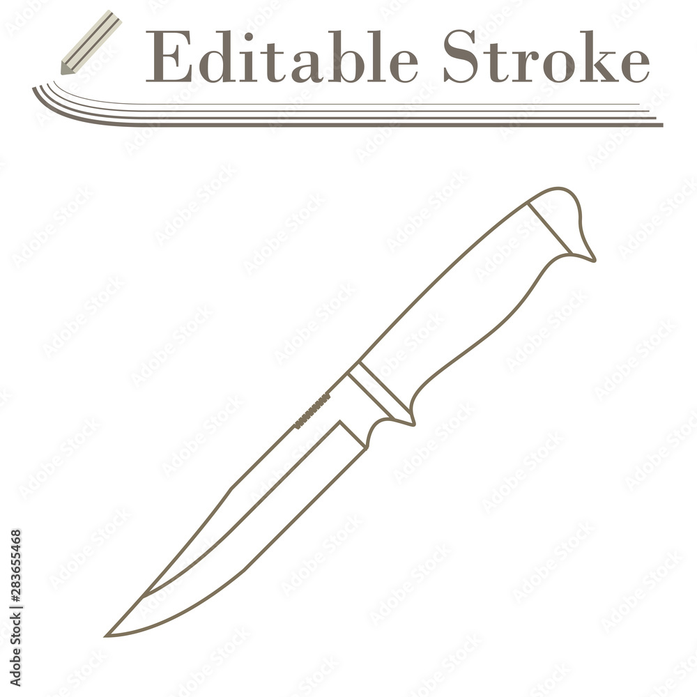 Obraz premium Knife Icon