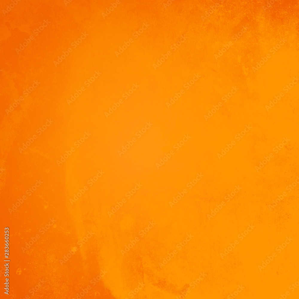 Beautiful orange old background. Grunge background. Square space for text.