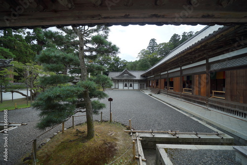 松島の寺の中
