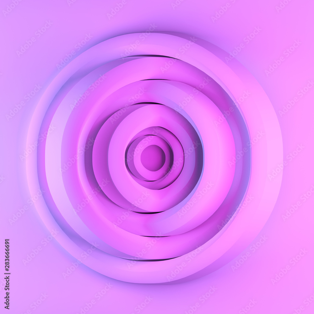 Abstract 3d rendering of a modern geometric background. Minimalistic design for poster, cover, branding, banner, target, neon. Abstract 3d rendering of a modern geometric background. Minimalistic design for poster, cover, branding, banner, target, neon.