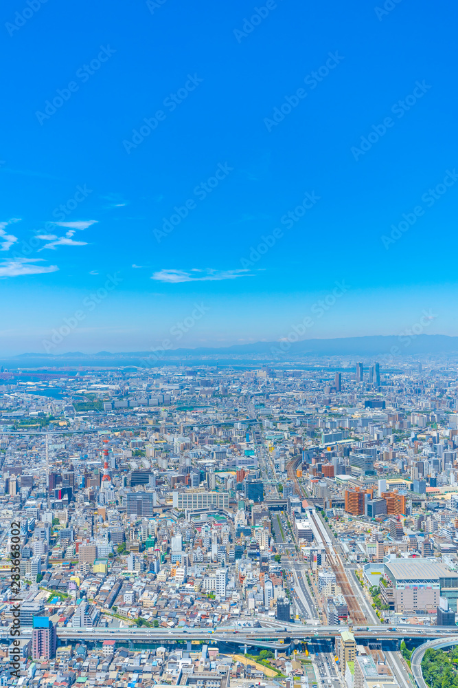 Naklejka premium Osaka / Cityscape