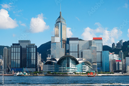 Photography Hong Kong Skyline and Victoria Harbor