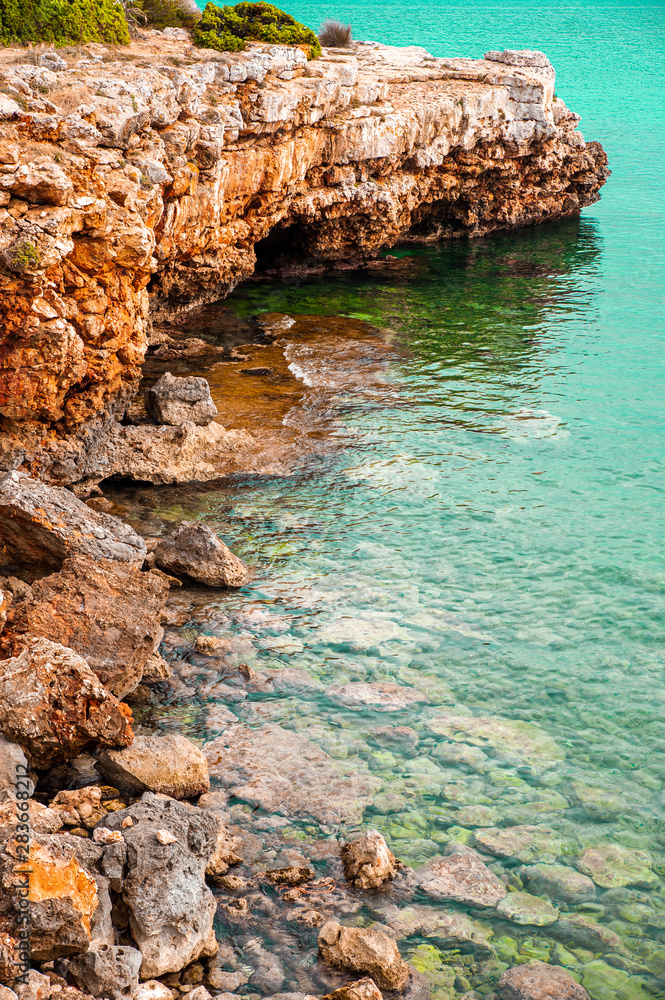 Beautiful sea scene from Palma de Mallorca