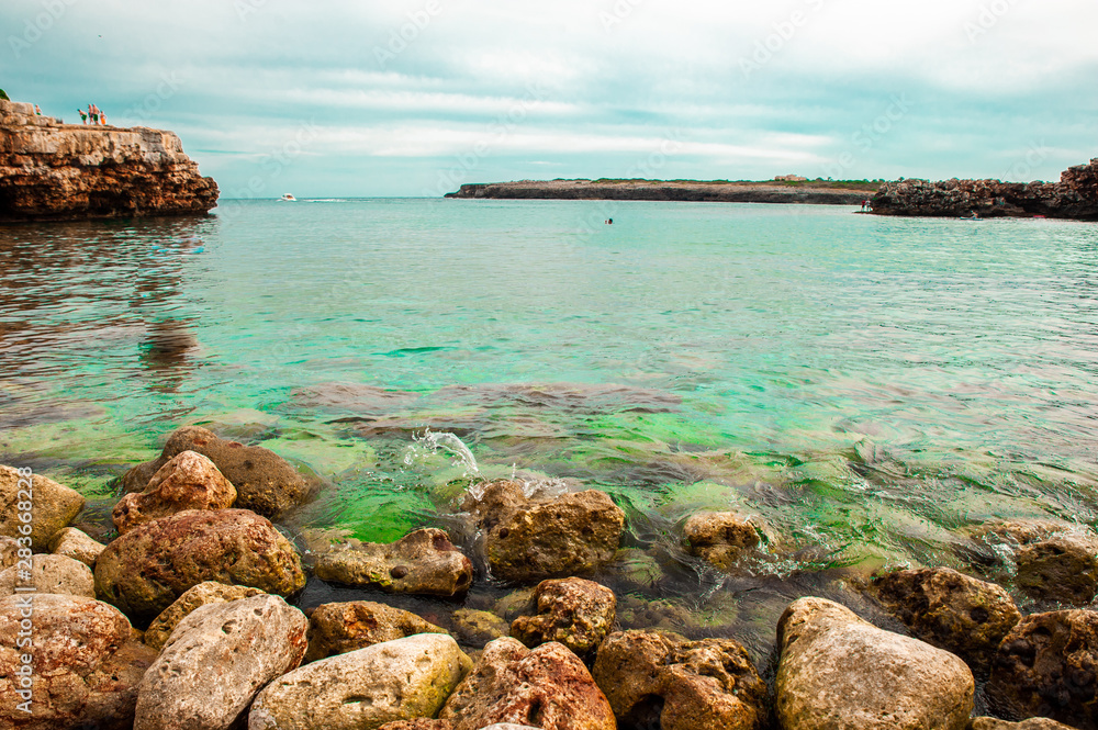 Beautiful sea scene from Palma de Mallorca Beautiful sea scene from Palma de Mallorca