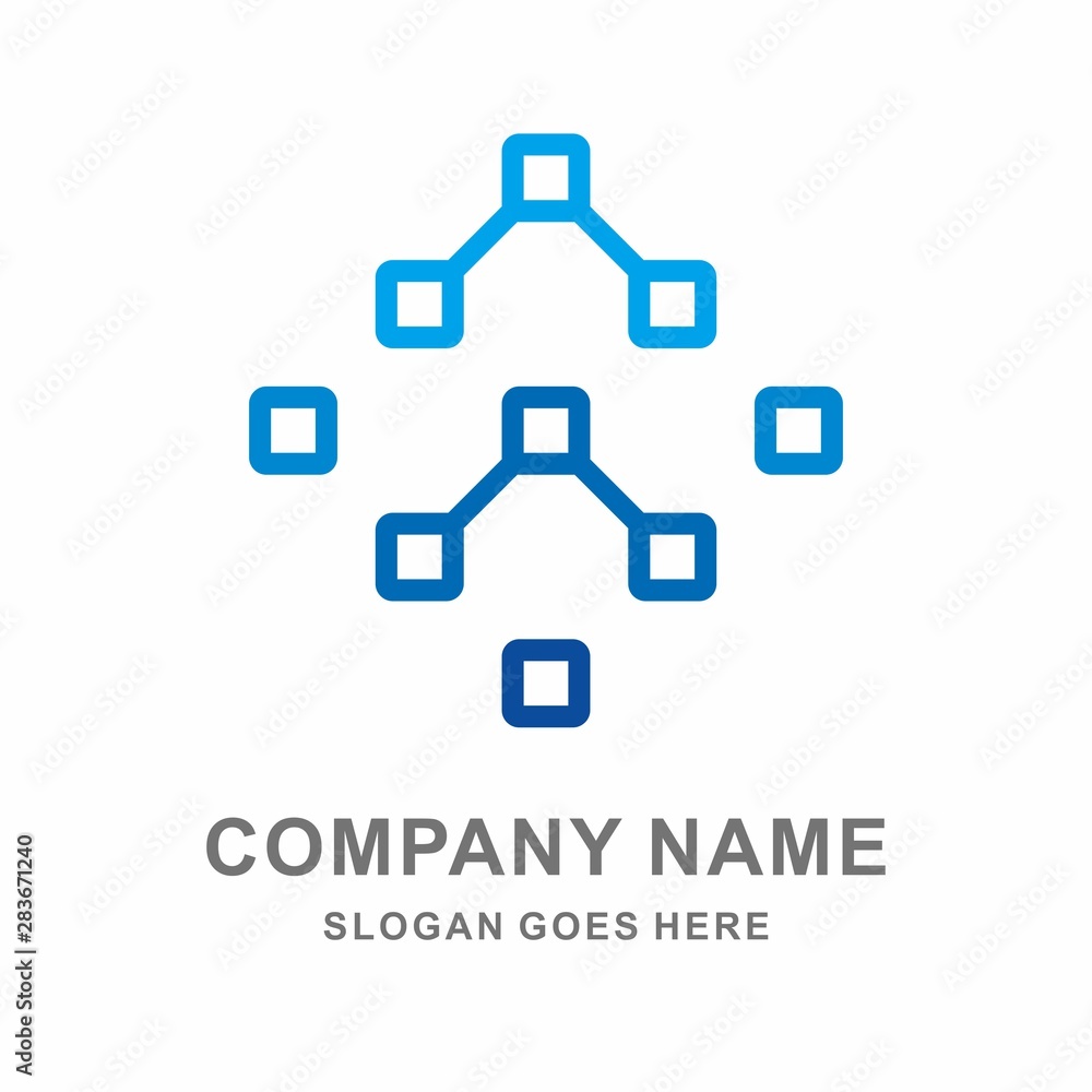 Pixel Arrow Space Business Company Vector Logo Design Pixel Arrow Space Business Company Vector Logo Design