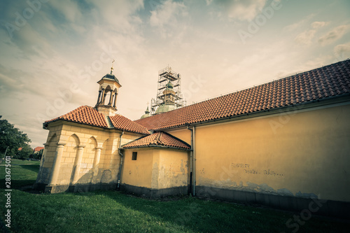 Der Benediktiner Kloster Venio am Weißer Berg in Prag, Tschechische Republik photo