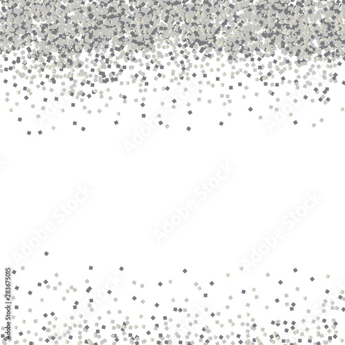 vector background of silver glitter