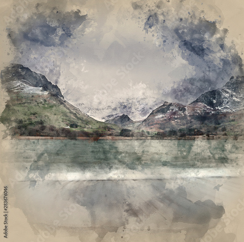 Digital watercolour paintin...