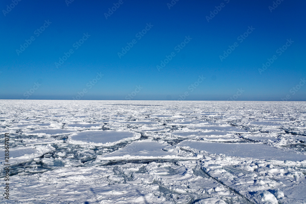 Obraz premium 流氷