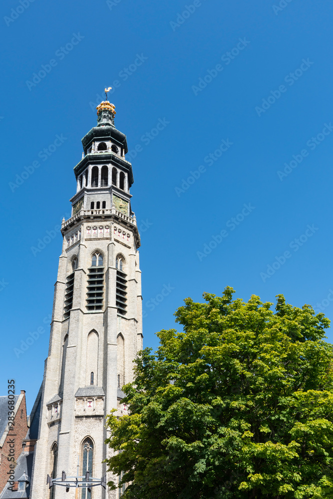 Tower called Lange Jan. Middelburg, The Netherlands