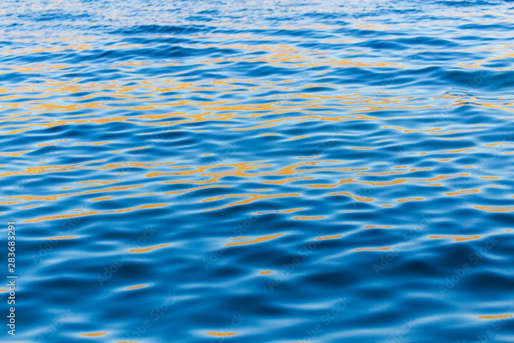 Surface on the pond as a background Surface on the pond as a background