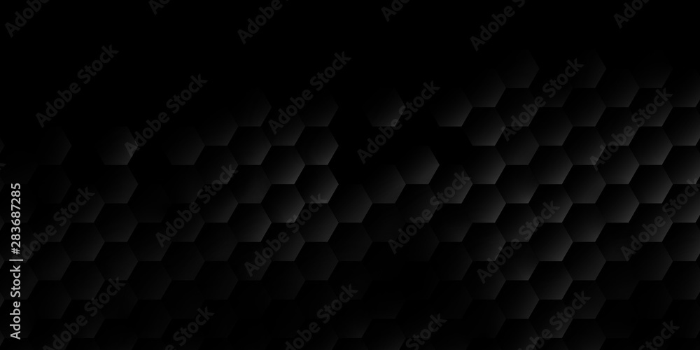 hexagon black concept design abstract technology background vector EPS10 hexagon black concept design abstract technology background vector EPS10