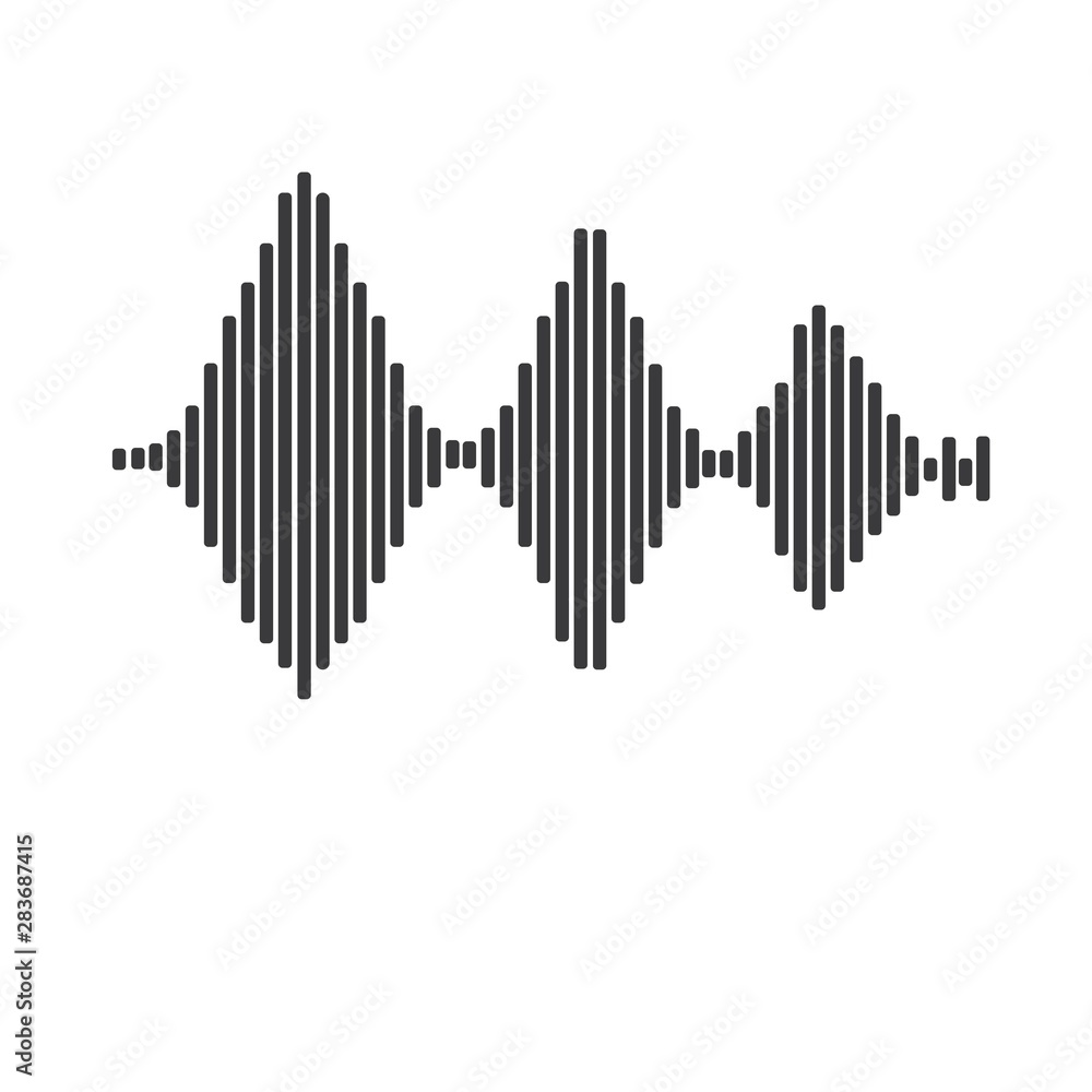 sound wave music logo sound wave music logo