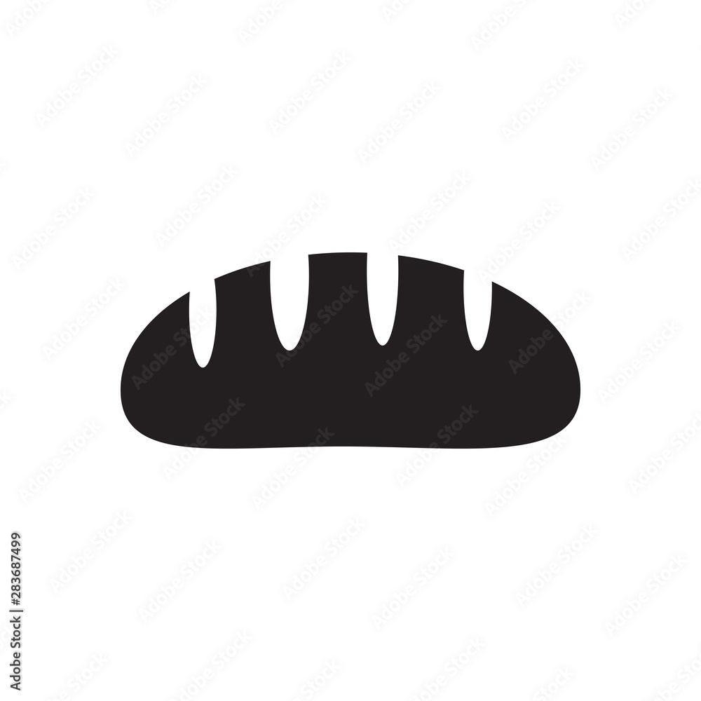 bread icon logo vector design template bread icon logo vector design template