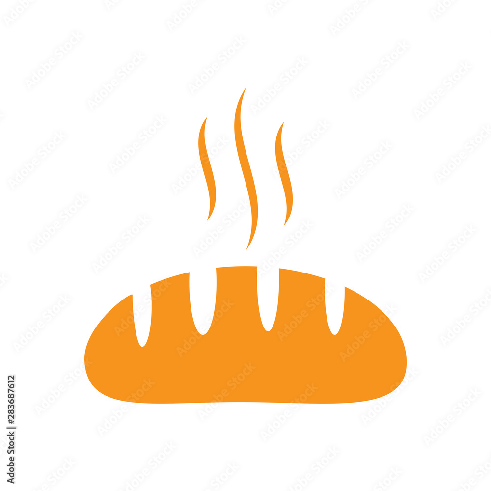 bread icon logo vector design template bread icon logo vector design template