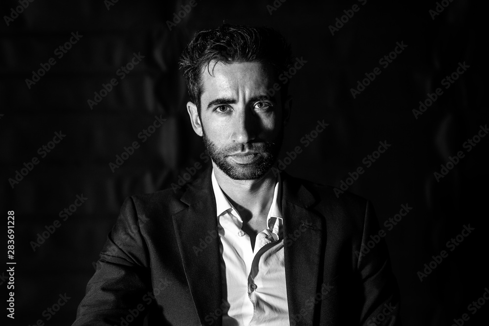 Fototapeta premium portrait of Caucasian man