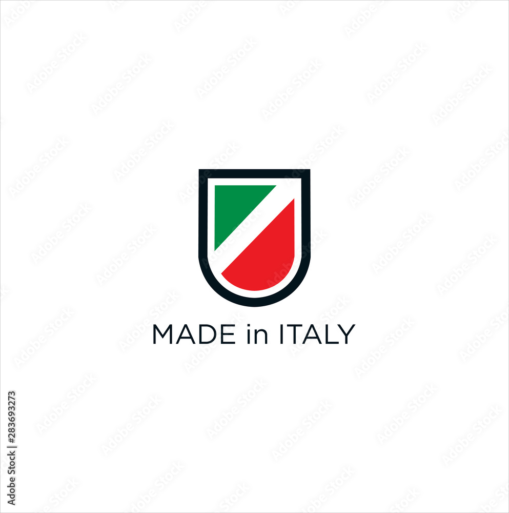 Italy Logo Icon Design. Shield Italy Logo Design Vector. Made In Italy Logo Shield Template Italy Logo Icon Design. Shield Italy Logo Design Vector. Made In Italy Logo Shield Template